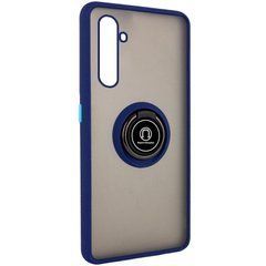 Захисний чохол Ring Buttons для Realme 6 Pro Синій