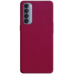 Защитный чехол TPU Softon для Oppo Reno 4 Pro Бордовый
