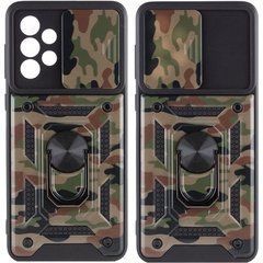 Захисний чохол Camo Ring Lock для Samsung Galaxy A53 5G Коричневий