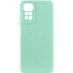 Защитный чехол Liquid Case Full Camera для Xiaomi Redmi Note 11 / Note 11S Бирюзовый