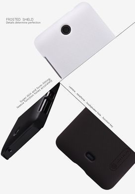 Защитный чехол Nillkin Frosted Shield для Microsoft Lumia 430 Золотистый