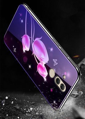 Захисний чохол Fantasy з глянцевими торцями для Huawei Mate 20 lite (тюльпани) Рожевий
