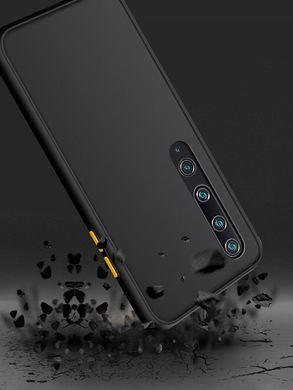 Захисний чохол Сolor Buttons для Xiaomi Mi 10 / Mi 10 Pro Чорний