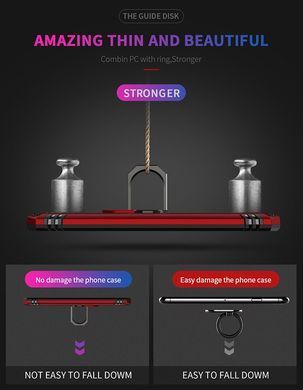 Защитный чехол Kvadrat Ring для Samsung A715F Galaxy A71 2020 Черный