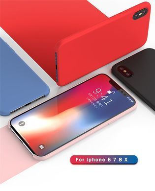 Защитный чехол Original Liquid Case для iPhone 10 (X) / iPhone XS Красный