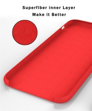 Защитный чехол Original Liquid Case для iPhone 10 (X) / iPhone XS Красный