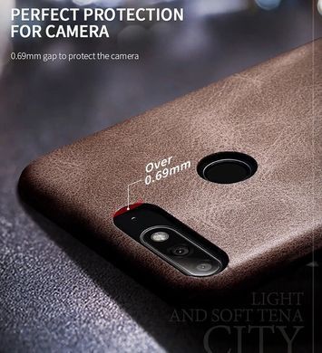 Защитный чехол X-level Vintage для Huawei Y6 2018 / Huawei Y6 Prime 2018 / Huawei Honor 7A Pro Черный