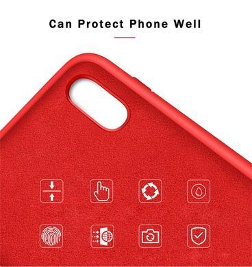 Защитный чехол Original Liquid Case для iPhone 10 (X) / iPhone XS Красный