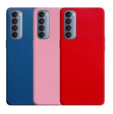 Защитный чехол TPU Softon для Oppo Reno 4 Pro Сиреневый