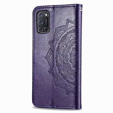 Чохол-книжка Art Book для Oppo A52 / A72 / A92 Фіолетовий
