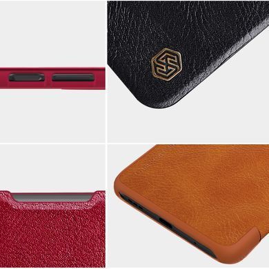 Чехол-книжка Nillkin Qin для Xiaomi Redmi Note 9 4G / Redmi 9 Power / Redmi 9T Красный