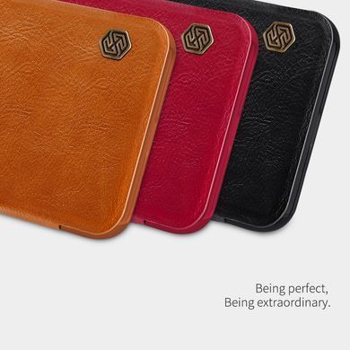 Чехол-книжка Nillkin Qin для Xiaomi Redmi Note 9 4G / Redmi 9 Power / Redmi 9T Красный