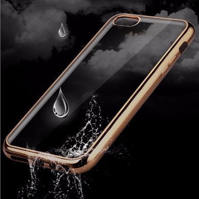 TPU чехол Electro-plating для iPhone 5 / iPhone 5S / iPhone SE Золотистый