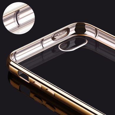 TPU чехол Electro-plating для iPhone 5 / iPhone 5S / iPhone SE Золотистый