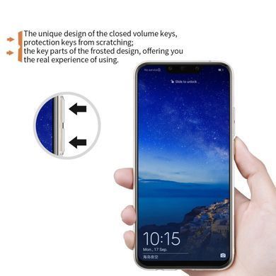 TPU чехол Nillkin Nature для Huawei Mate 20 Lite Прозрачный