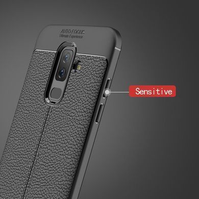 Захисний чохол Leather для Samsung A605 Galaxy A6 Plus / Galaxy J8 Plus 2018 Червоний