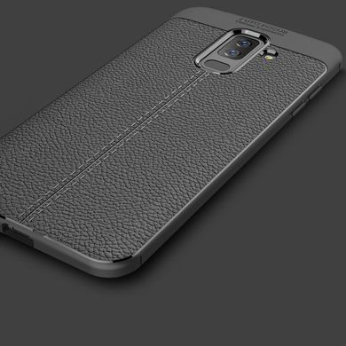 Захисний чохол Leather для Samsung A605 Galaxy A6 Plus / Galaxy J8 Plus 2018 Червоний