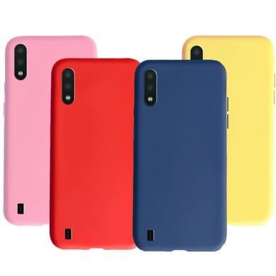 Защитный чехол Liquid Case Full Cover для Samsung A015F Galaxy A01 Красный