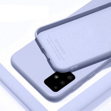 Защитный чехол Liquid Case Full Cover для Samsung A515F Galaxy A51 2020 Сиреневый