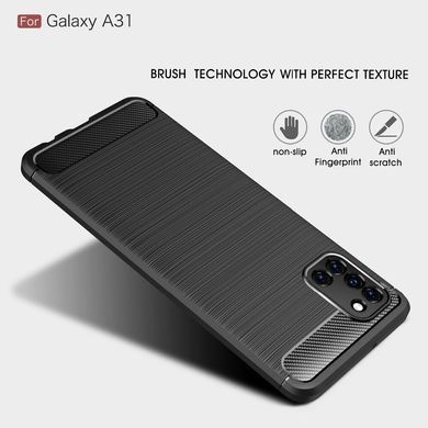 Захисний чохол Slim TPU для Samsung A315F Galaxy A31 Чорний