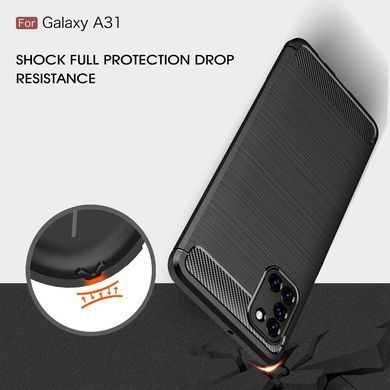 Захисний чохол Slim TPU для Samsung A315F Galaxy A31 Чорний