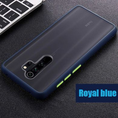 Защитный чехол Сolor Buttons для Xiaomi Redmi Note 8 / Note 8 2021 Синий