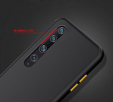 Захисний чохол Сolor Buttons для Xiaomi Mi 10 / Mi 10 Pro Чорний