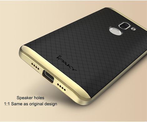 Ударопрочный чохол iPaky TPU+PC для Xiaomi Mi5s Plus Чорний / Золотий