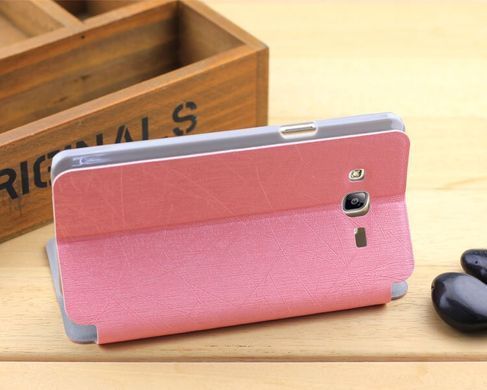 Чохол-книжка Pudini Yusi для Samsung Galaxy On 7 Рожевий