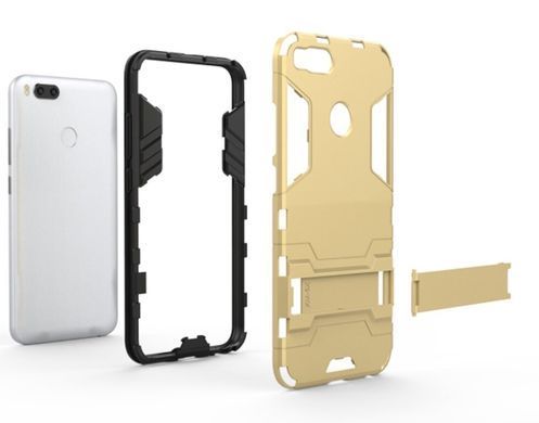 Защитный чехол Strong Guard для Xiaomi Mi5X / Mi A1 Серебристый