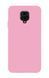 Захисний чохол TPU Softon для Xiaomi Redmi Note 9 Pro / Redmi Note 9S / Redmi Note 9 Pro Max Рожевий