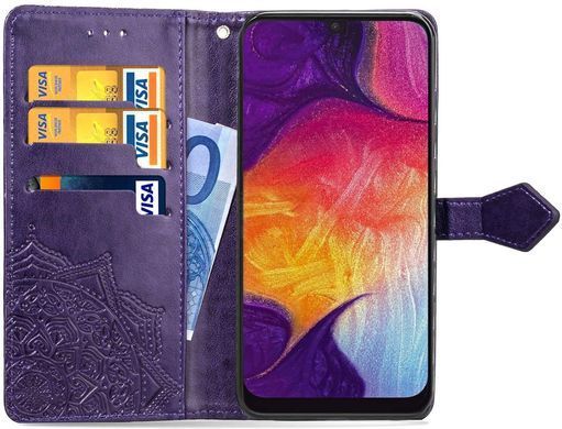 Чохол-книжка Art Book для Samsung A505F Galaxy A50 / A507F Galaxy A50s / A307F Galaxy A30s Фіолетовий