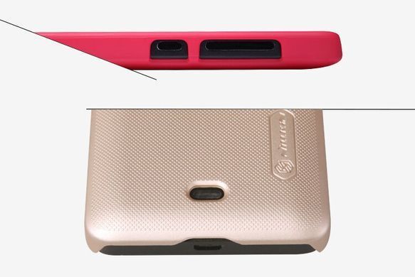 Защитный чехол Nillkin Frosted Shield для Microsoft Lumia 430 Золотистый