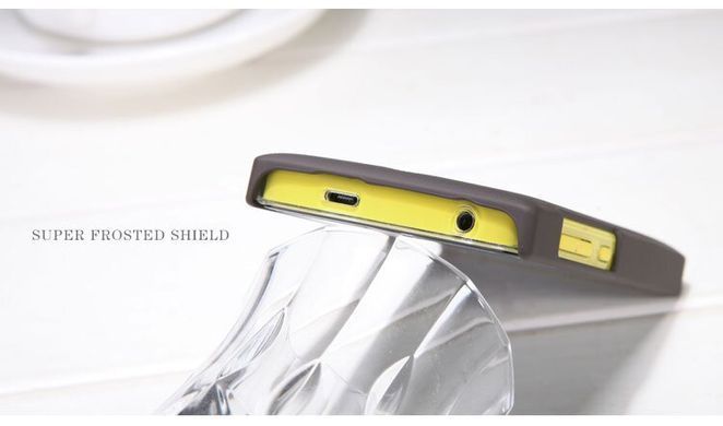 Захисний чохол Nillkin Frosted Shield для Nokia Asha 502 Коричневий