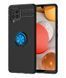 Защитный чехол Color Ring для Samsung A225F Galaxy A22 / M325F Galaxy M32 Черный / Синий