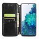 Чохол-книжка Flower Book для Samsung Galaxy S20 FE / S20 FE 5G Чорний