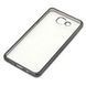 TPU чехол Electro-plating для Samsung A320F Galaxy A3 2017 Черный