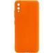 Защитный чехол Liquid Case Full Camera для Samsung A022F Galaxy A02 Оранжевый