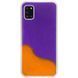 Захисний чохол Neon с песком для Samsung A315F Galaxy A31 Помаранчевий