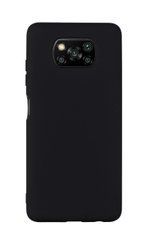 Защитный чехол Liquid Case Full Cover для Xiaomi Poco X3 / X3 NFC / X3 Pro Черный