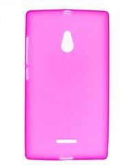 Чохол TPU Ordinary для Nokia XL Рожевий