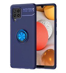 Защитный чехол Color Ring для Samsung A125F Galaxy A12 / A127F Galaxy A12 Nacho / Galaxy A12s / Galaxy M12 Синий