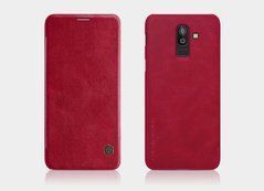 Чохол-книжка Nillkin Qin для Samsung J810 Galaxy J8 2018 Червоний