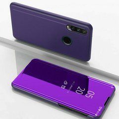 Чехол-книжка Clear View Mirror для Huawei Y6p Фиолетовый