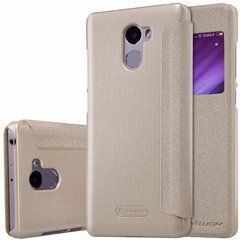 Чохол-книжка Nillkin Sparkle для Xiaomi Redmi 4 Золотий
