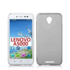 Захисний чохол Clear TPU для Lenovo A5000 Сірий