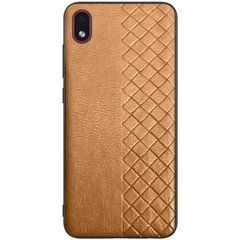 Защитный чехол Double для Samsung A013F Galaxy A01 Core / M013F Galaxy M01 Core Коричневый