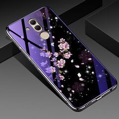 Защитный чехол Fantasy с глянцевыми торцами для Huawei Mate 20 lite (цветение) Фиолетовый