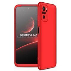 Захисний чохол GKK Full 360 для Xiaomi Redmi Note 10 / Redmi Note 10S / Poco M5s Червоний