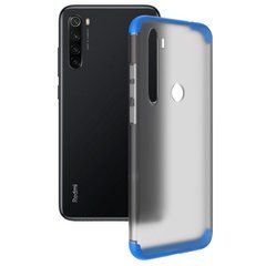 Защитный чехол GKK Matte 360 для Xiaomi Redmi Note 8 / Note 8 2021 Синий